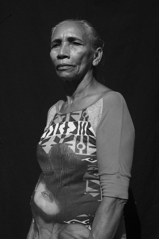 Luisa Victoria, 64, was forcibly displaced from La Negra Coloso on October 2nd, 2001. &amp;ldquo;They burned our ranch; we left with the clothes we had on.&amp;rdquo; That same year her daughter became a desaparecida. Whe now cares for her grandchildren as her own. They are 8 and 11. She&amp;rsquo;s been checking in on the status of her humanitarian aid for three months.